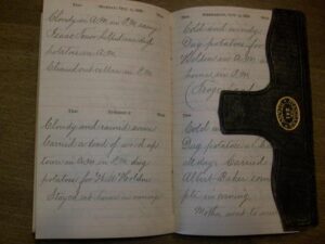 Historical book from the Westminster Historical Society collection